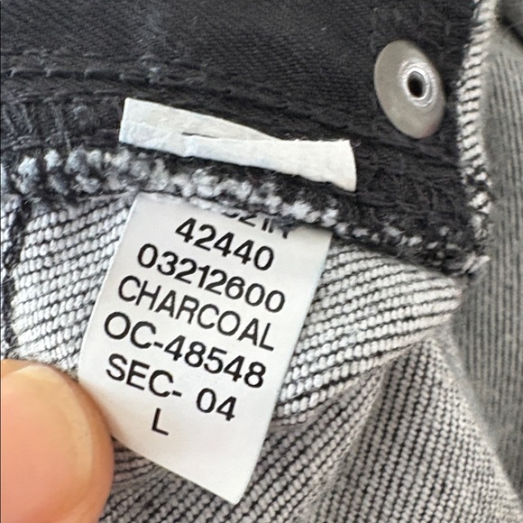 SPANX everywhere wide leg jeans size large on charcoal slimming high waist - Picture 8 of 8